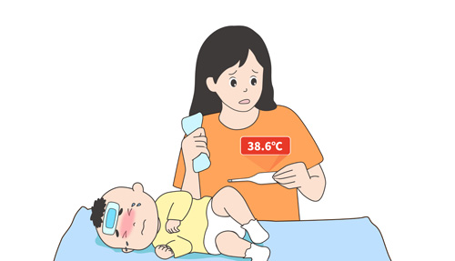體溫38°C+，物理降溫要用溫毛巾還是冷毛巾？